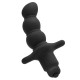 Черный анальный вибростимулятор N 53 Anal Finger Stimulator - 16,5 см. (черный)