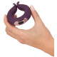 Вибратор для пар Two Motors Couple’s Ring в форме кольца (фиолетовый)
