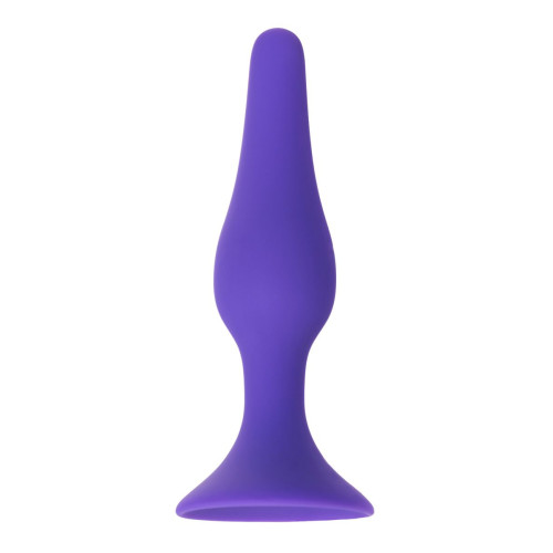 Фиолетовая анальная втулка Toyfa A-toys - 12,5 см. (фиолетовый)