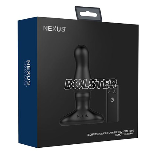 Черный вибростимулятор простаты Nexus Bolster - 12,3 см. (черный)