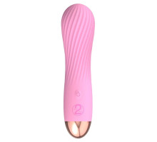 Розовый мини-вибратор Cuties 2.0 - 12,5 см. (розовый)