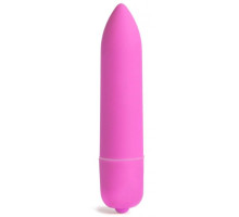 Розовая вибропуля X-Basic Long Bullet 10 speeds - 9 см. (розовый)