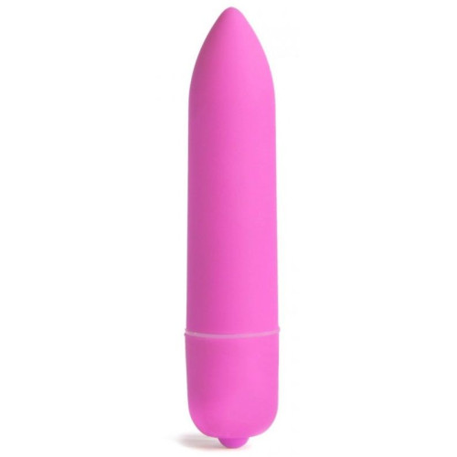 Розовая вибропуля X-Basic Long Bullet 10 speeds - 9 см. (розовый)