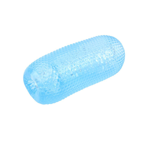 Голубой текстурированный мастурбатор Palm Stroker No.1 (голубой)