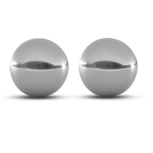Серебристые вагинальные шарики Gleam Stainless Steel Kegel Balls (серебристый)