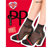 Трендовые носки в сетку Fashion Anklets (черный|S-M-L)