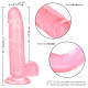 Розовый фаллоимитатор Size Queen 6  - 20,25 см. (розовый)