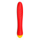 Красный изогнутый вибромассажер Romp Hype G-Spot - 21 см. (красный)