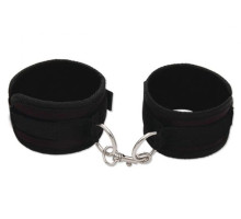 Универсальные черные наручники для рук или ног (черный)