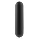 Черная перезаряжаемая вибропуля Clio - 7,6 см. (черный)