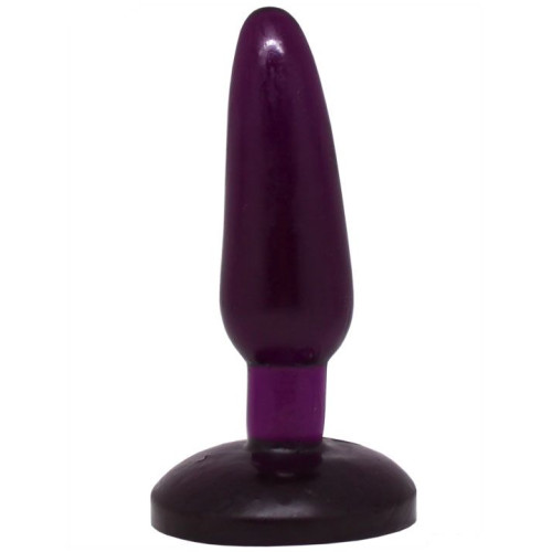 Фиолетовая анальная пробка HONEY DOLLS - 16 см. (фиолетовый)