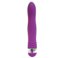 Фиолетовый эргономичный вибратор Sexy Friend - 17,5 см. (фиолетовый)