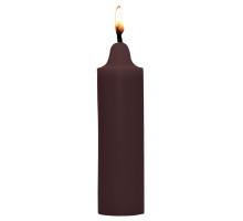Восковая BDSM-свеча Wax Play с ароматом шоколада (коричневый)