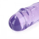 Двусторонний фиолетовый фаллоимитатор - 45 см. (фиолетовый)