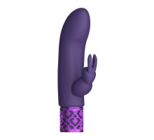 Фиолетовый мини-вибратор Dazzling - 11,8 см. (фиолетовый)