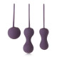 Набор фиолетовых вагинальных шариков Je Joue Ami (фиолетовый)