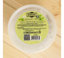 Солевой скраб  Добропаровъ  из белой каменной соли с маслом пихты и травами - 550 гр.