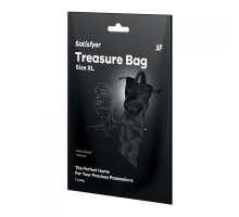 Черный мешочек для хранения игрушек Treasure Bag XL (черный)