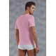 Мужская футболка с V-образным вырезом Doreanse City (фиолетовый|S)