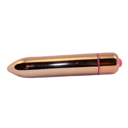 Розовый рельефный вибромассажёр для стимуляции точки G - 12 см. (розовый)