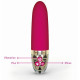 Ярко-розовый водонепроницаемый вибратор Sleak Freak - 14,5 см. (ярко-розовый)