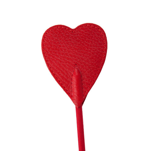 Красный стек с наконечником-сердечком - 70 см. (красный)