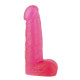 Розовый фаллоимитатор XSKIN 6 PVC DONG - 15,2 см. (розовый)