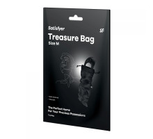 Черный мешочек для хранения игрушек Treasure Bag M (черный)
