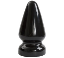 Большая анальная пробка Titanmen Tools Butt Plug 3.75  Diameter Ass Servant - 19 см. (черный)