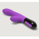 Фиолетовый вибратор-кролик Gaia 2.0 - 20,4 см. (фиолетовый)