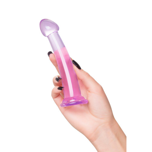 Фиолетовый фаллоимитатор Jelly Dildo S - 15,5 см. (фиолетовый)