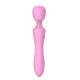 Розовый жезловый вибромассажер Pink Lady - 21,6 см. (розовый)