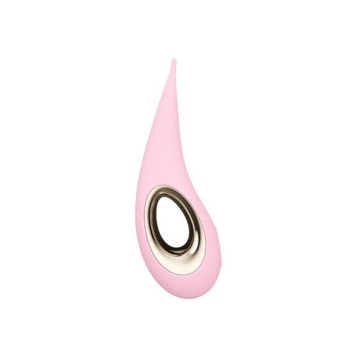 Розовый точечный клиторальный стимулятор Lelo Dot - 16,5 см. (розовый)