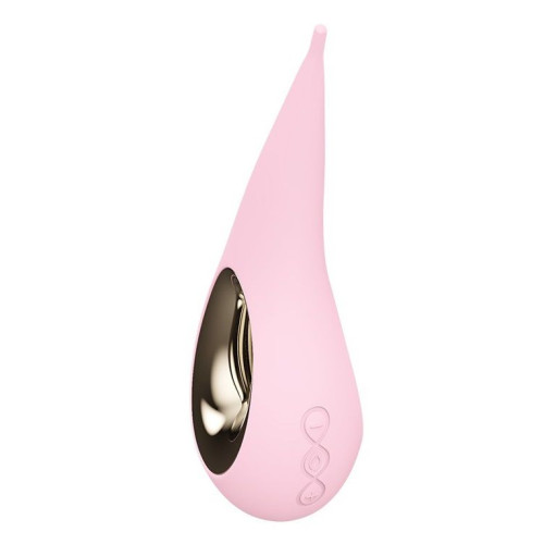 Розовый точечный клиторальный стимулятор Lelo Dot - 16,5 см. (розовый)