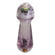 Фиолетовый мини-вибратор с блёстками Gleamer - 11,5 см. (фиолетовый)