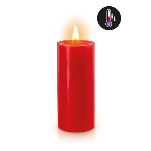 Красная низкотемпературная свеча для ваксплея (красный)