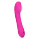 Розовый вибромассажер Insatiable G Inflatable G-Wand с функцией расширения - 21,5 см. (розовый)