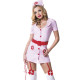 Розовый костюм похотливой медсестры (розовый|L-XL)