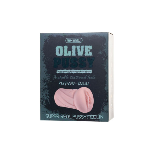 Телесный мастурбатор-вагина Olive (телесный)