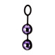 Фиолетово-чёрный набор вагинальных шариков TOYFA A-toys (фиолетовый с черным)