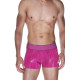 Гладкие мужские трусы-боксеры с широкой резинкой (розовый|L-XL)