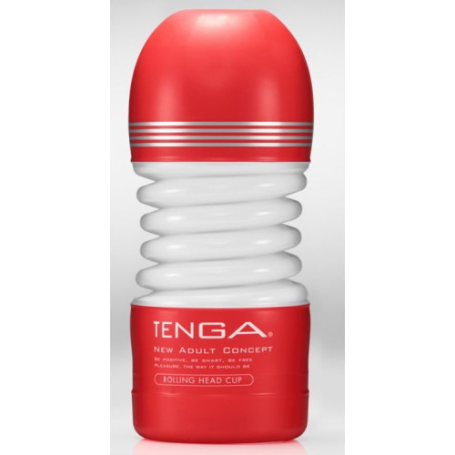 Мастурбатор TENGA Rolling Head Cup (красный)