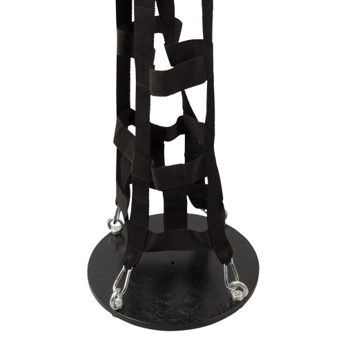 Подвесная клетка из ремешков Hanging strap cage (черный)