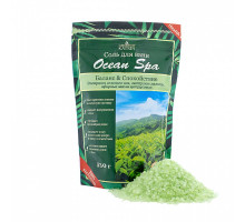 Соль для ванн Ocean Spa «Баланс и Спокойствие» с зеленым чаем и мелиссой - 530 гр.