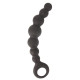 Чёрная анальная цепочка Sex Expert - 15 см. (черный)