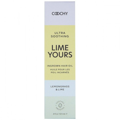 Ультра успокаивающее масло с лемонграссом и лаймом Lime Yours от вросших после бритья волосков - 12,5 мл.
