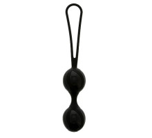Чёрные вагинальные шарики GOOD VIBES THE PERFECT BALLS (черный)