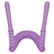 Фиолетовый гибкий фаллоимитатор Intimate Spreader для G-стимуляции (фиолетовый)