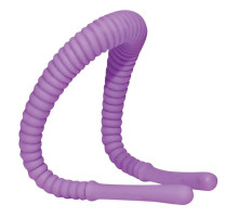 Фиолетовый гибкий фаллоимитатор Intimate Spreader для G-стимуляции (фиолетовый)