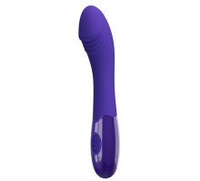 Фиолетовый вибростимулятор Elemetal-Youth - 19,3 см. (фиолетовый)